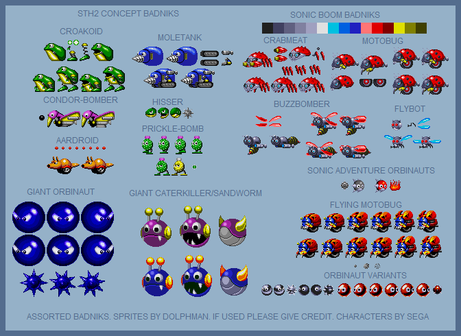 The VG Resource - More Sonic CD sprites