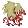 Dragon Icon Red Spotted by RavensMourn