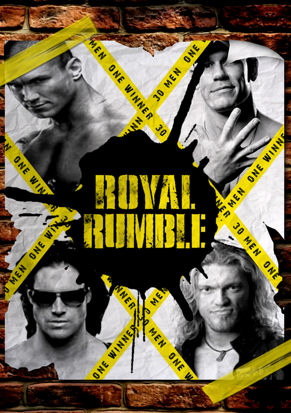 Royal Rumble 2011 Poster V1 by BiggertMedia