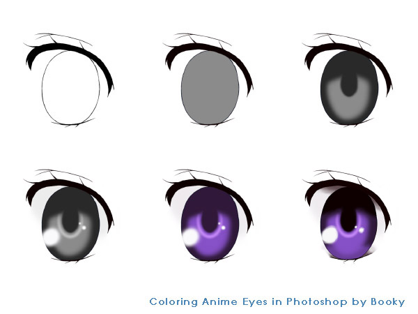 Coloring Anime Eyes in Photoshop by ScubaNinja2021 on DeviantArt