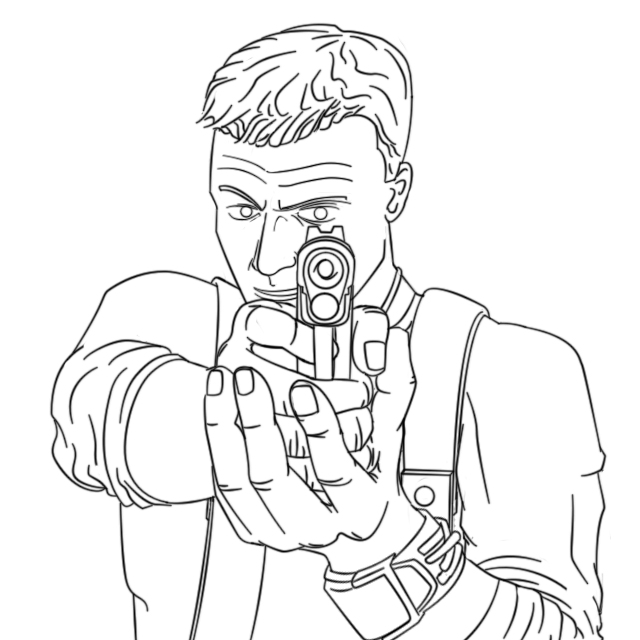 machine gun kelly coloring pages - photo #28