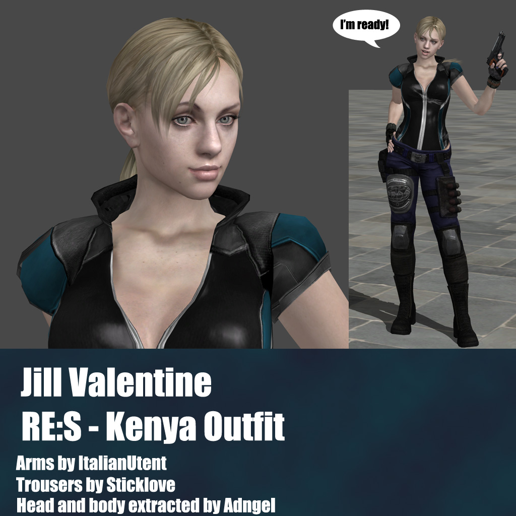 Resident Evil on Xnalara-Customized - DeviantArt