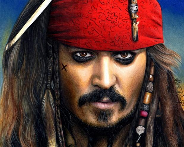 Drawing Captain Jack Sparrow by Heatherrooney ... - heather_rooney_drawing_captain_jack_sparrow_by_heatherrooney-d8a92av