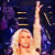 Britney Spears Raising Hand
