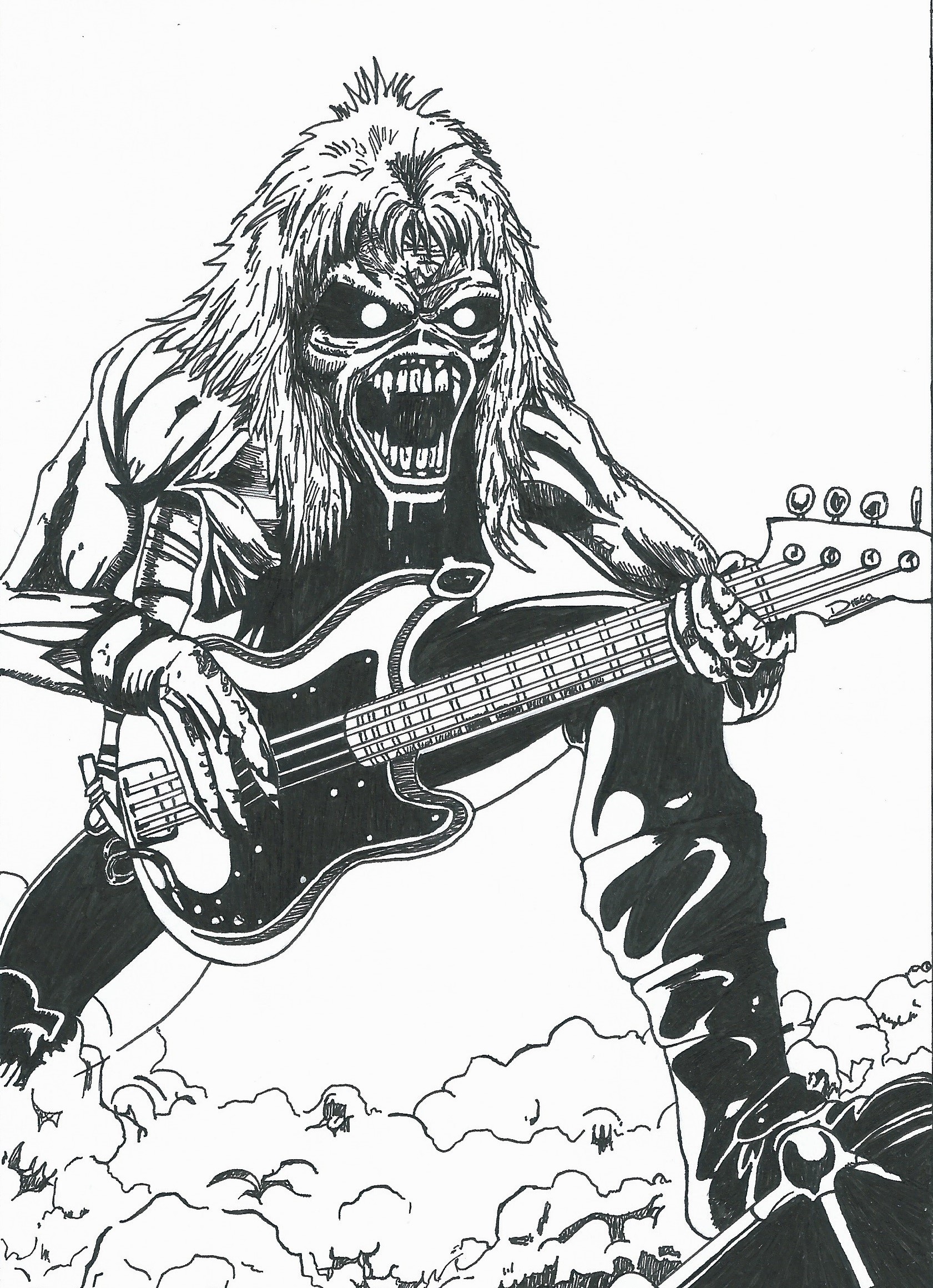 Eddie Iron Maiden by DiegoCR on DeviantArt