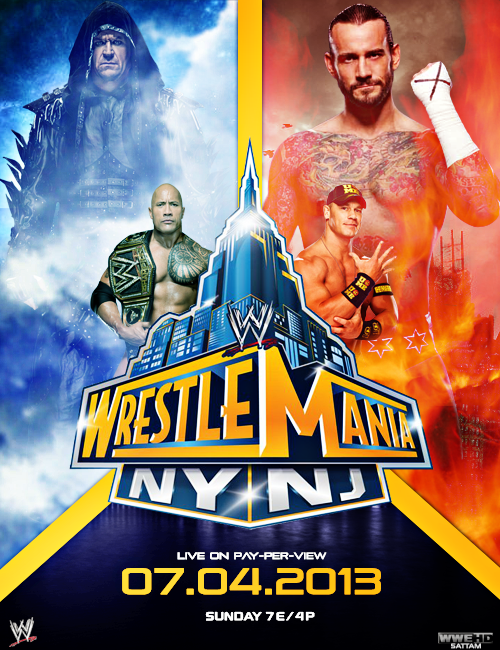 WWE WrestleMania 29 Poster by ST-Designer on DeviantArt