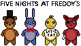 Five Nights At Freddy's (FNAF) {stamp by Silvertail108