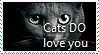 Cats Love YOU Stamp by TheMoonRaven