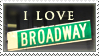 Broadway stamp by aftersunsets