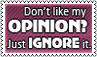 My opinion by black-cat16-stamps