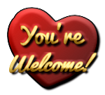 You're Welcome Heart by loloalien