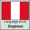 Peruvian Spanish language level BEGINNER by TheFlagandAnthemGuy