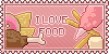 I Love Food (Stamp) by danighost