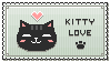 Kitty Love Stamp by wangqr