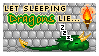 Stamp: Sleeping dragons... by ShoyDragonrider