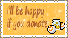 Donate stamp by mariami1