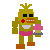 Toy Chica pixel icon