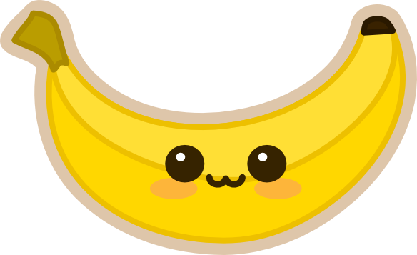 bananabluff's Kawaii Banana by amis0129 on DeviantArt