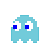 Pacman: Inky Ghost.