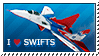 I love Swifts stamp by PKD-airline